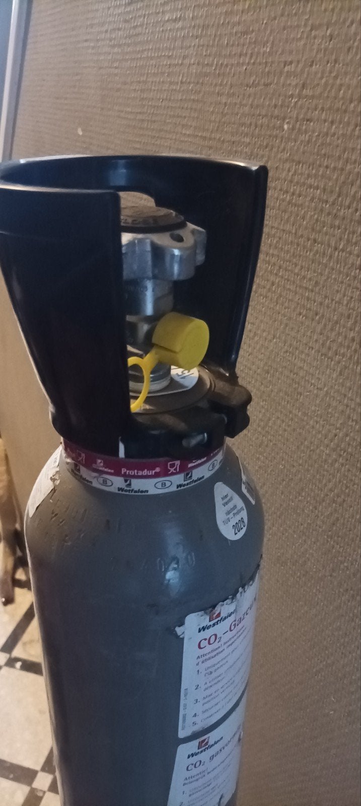 anti calcaire CO2 bouteille neuve, Enlèvement