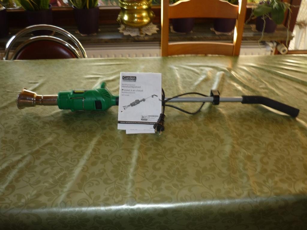 Multifunctioneel heteluchtpistool 2000 watt, Ophalen, Zo goed als nieuw