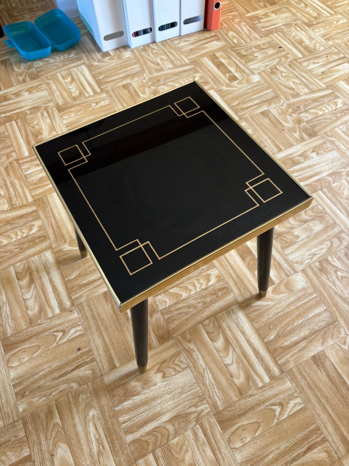 Vintage bijzettafeltje art deco stijl - plantentafeltje, Maison & Meubles, Tables | Tables d'appoint, Art deco, Moins de 55 cm