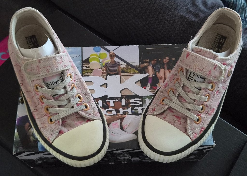 Baskets British Knights (BK)Flamants roses–Très bon état–T32, Enlèvement, Comme neuf, Chaussures