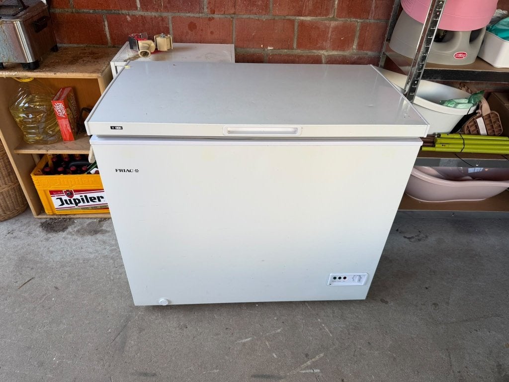 Diepvrieskist – €100, Elektronische apparatuur, 85 tot 120 cm, Vrieskist, Minder dan 60 cm, Ophalen of Verzenden