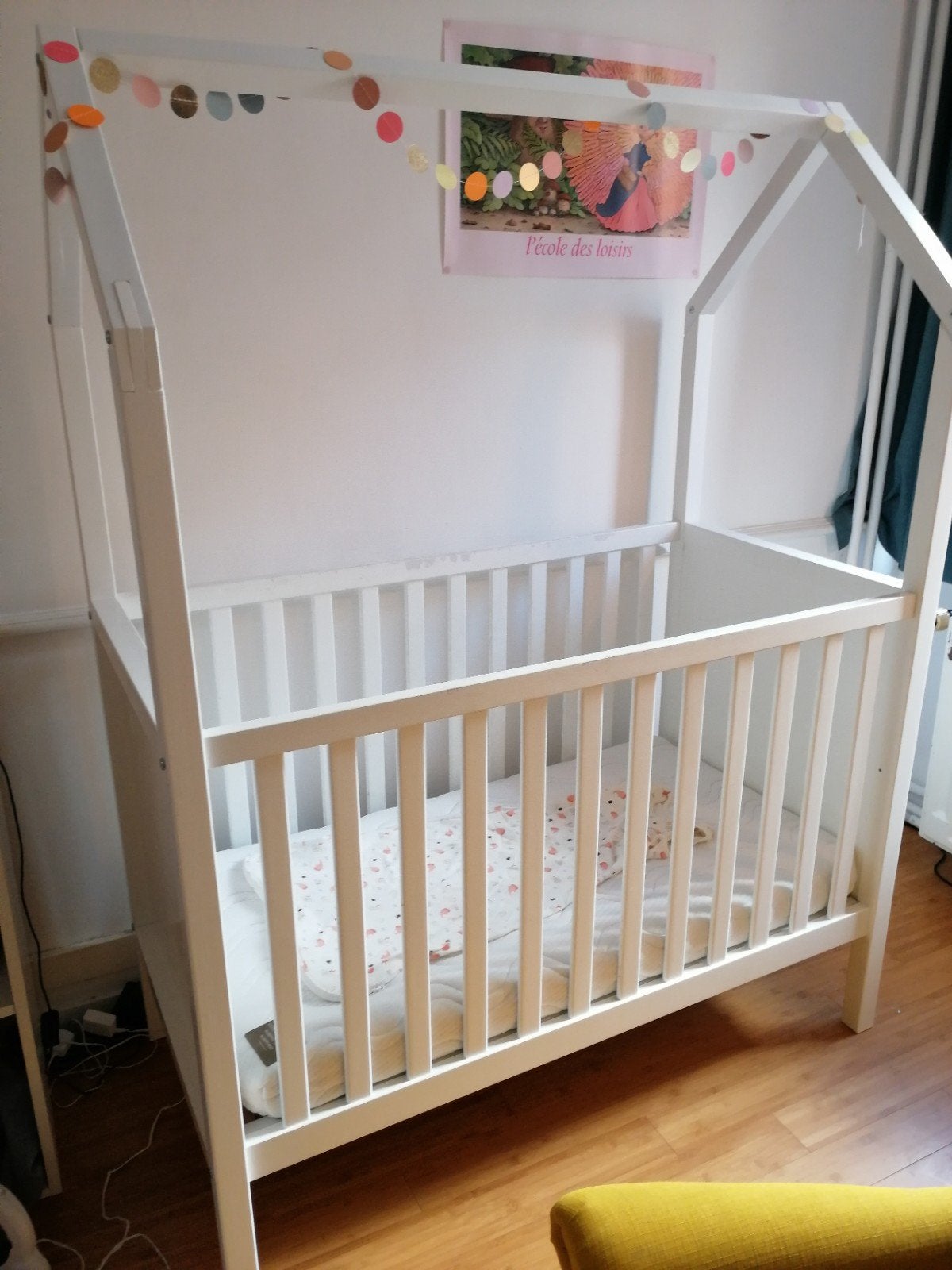 Lit Bébé Bopita (60x120cm), Enlèvement, Utilisé, Berceau