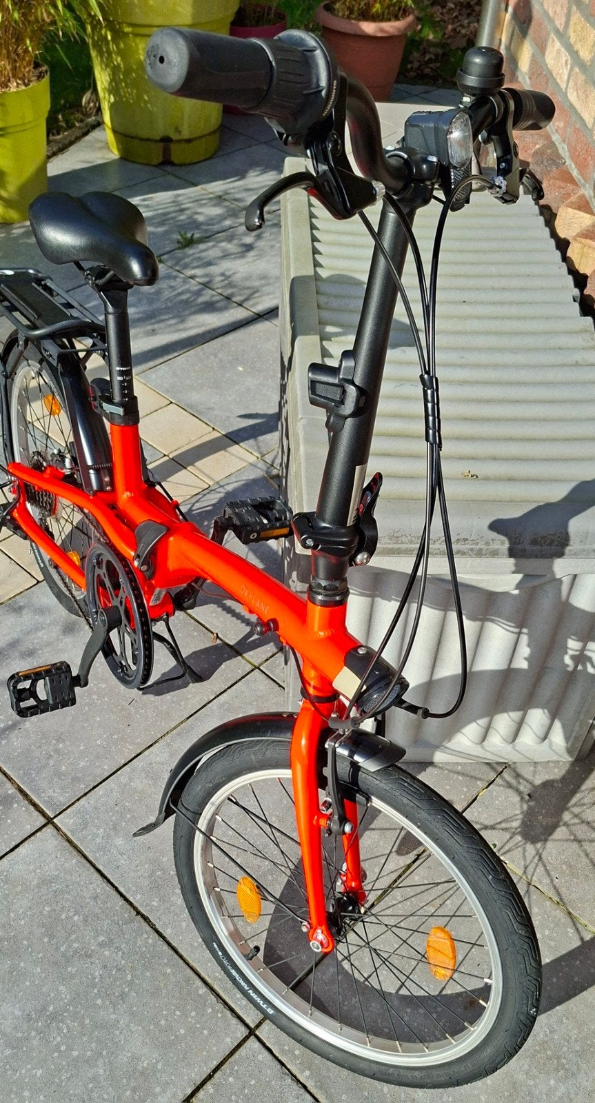 velo pliable oxylane 500 20p comme neuf, Vélos & Vélomoteurs, Vélos | Vélos pliables, Autres marques, Vitesses, Frein sur jante