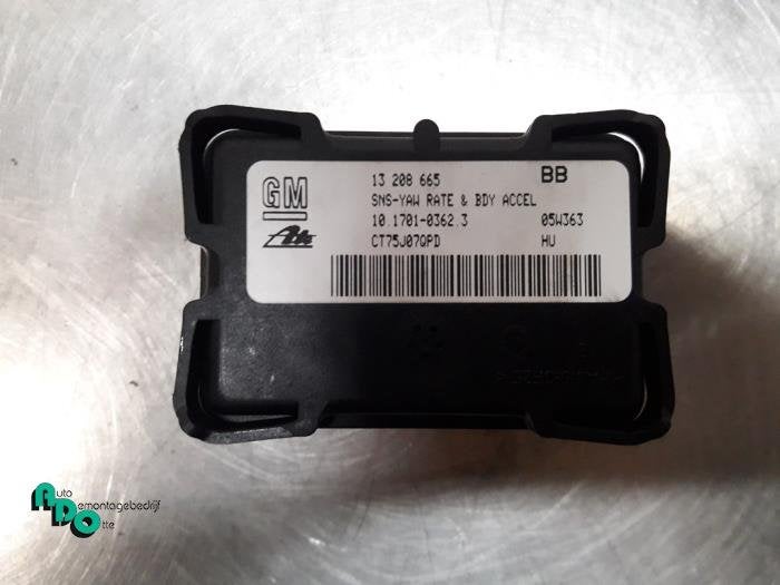 Capteur duo ESP d'un Opel Zafira B (Zafira B 05-), -, Opel, 3 mois de garantie, Utilisé