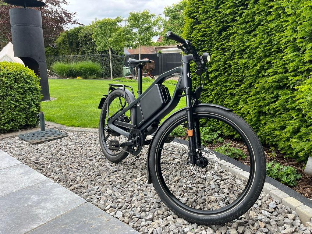 Klever X speed 45 - 1200W  bat. - 800w motor - 8400 km, Fietsen en Brommers, Vering, 10 tot 15 versnellingen, Zo goed als nieuw