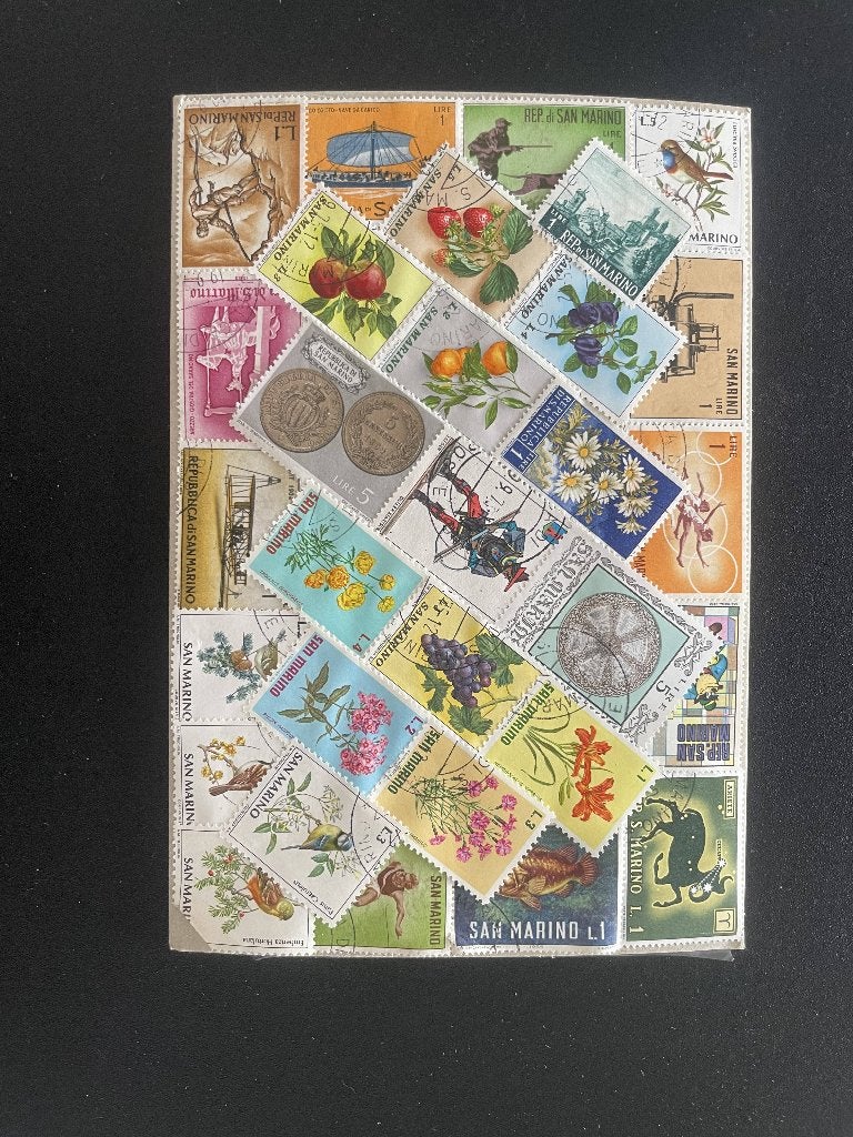 Timbre Saint-Marin, Timbres & Monnaies, Enlèvement ou Envoi, Autres pays, Affranchi