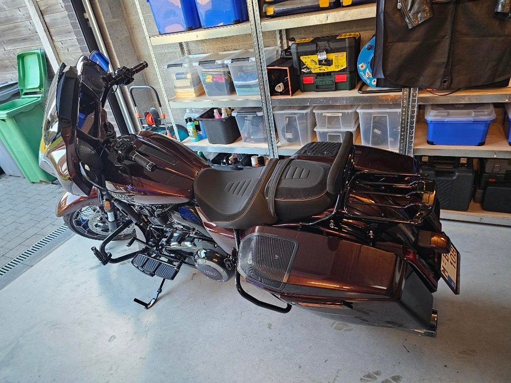 Harley Davidson, Motoren, 4 cilinders, Motorrijbewijs A, Gebruikt, Handvatverwarming