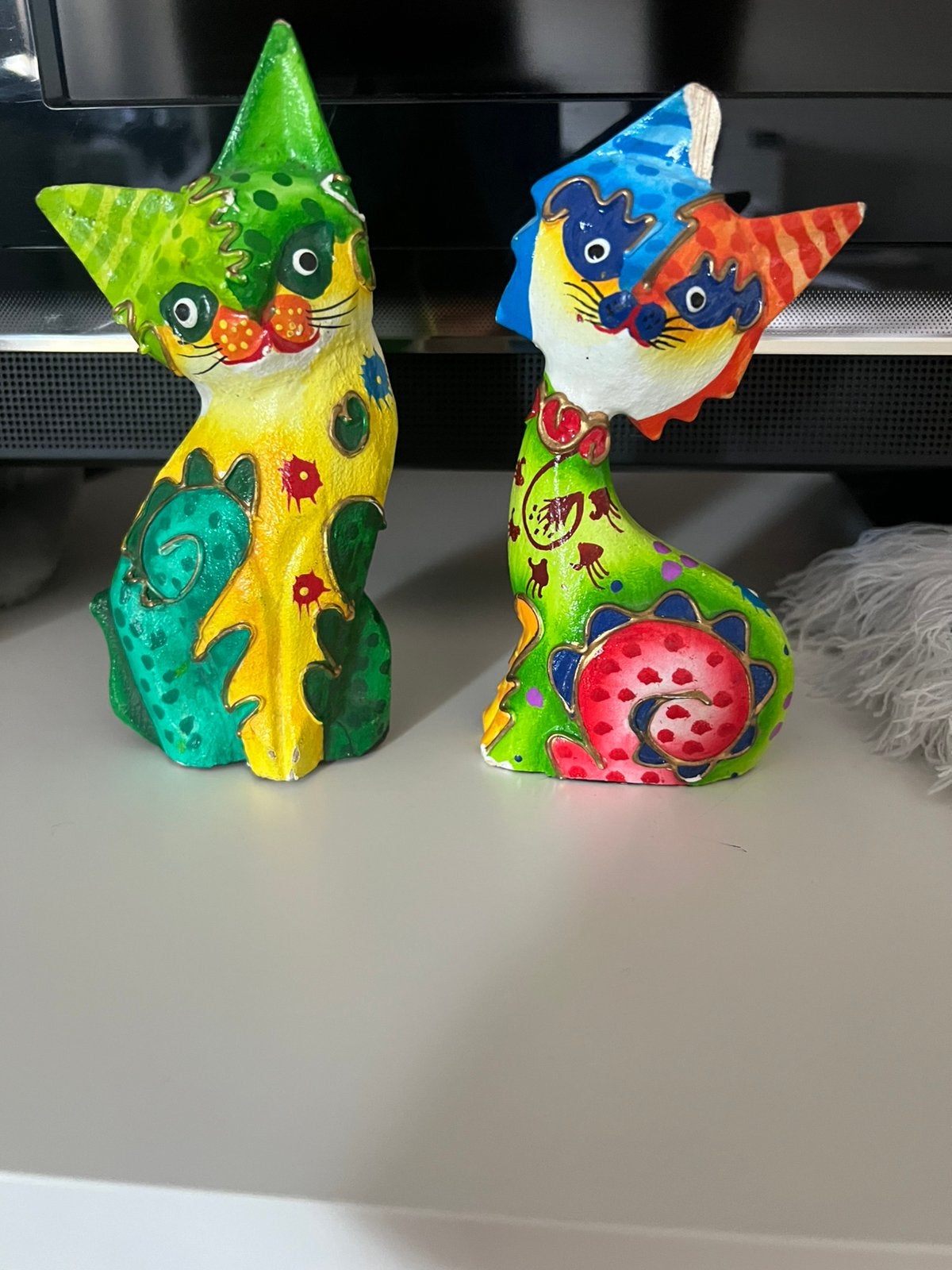Kattenbeeldjes van hout, Games en Spelcomputers, Games | Overige, Ophalen, Zo goed als nieuw