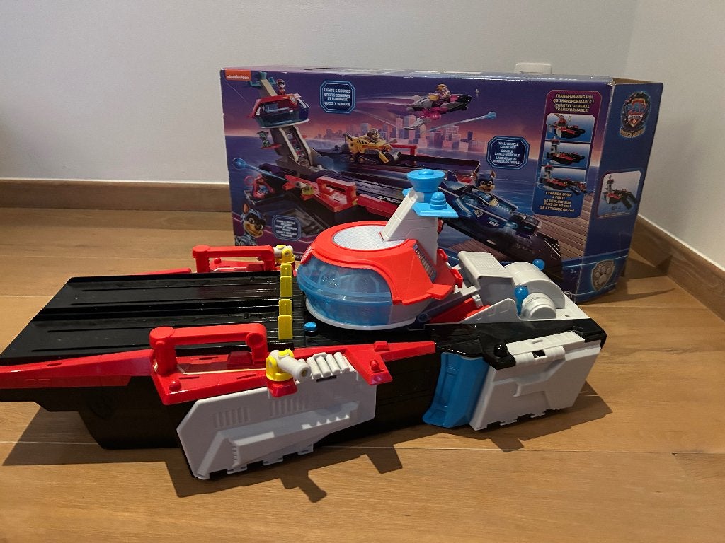 Paw Patrol vliegdekschip, Kinderen en Baby's, Ophalen, Zo goed als nieuw