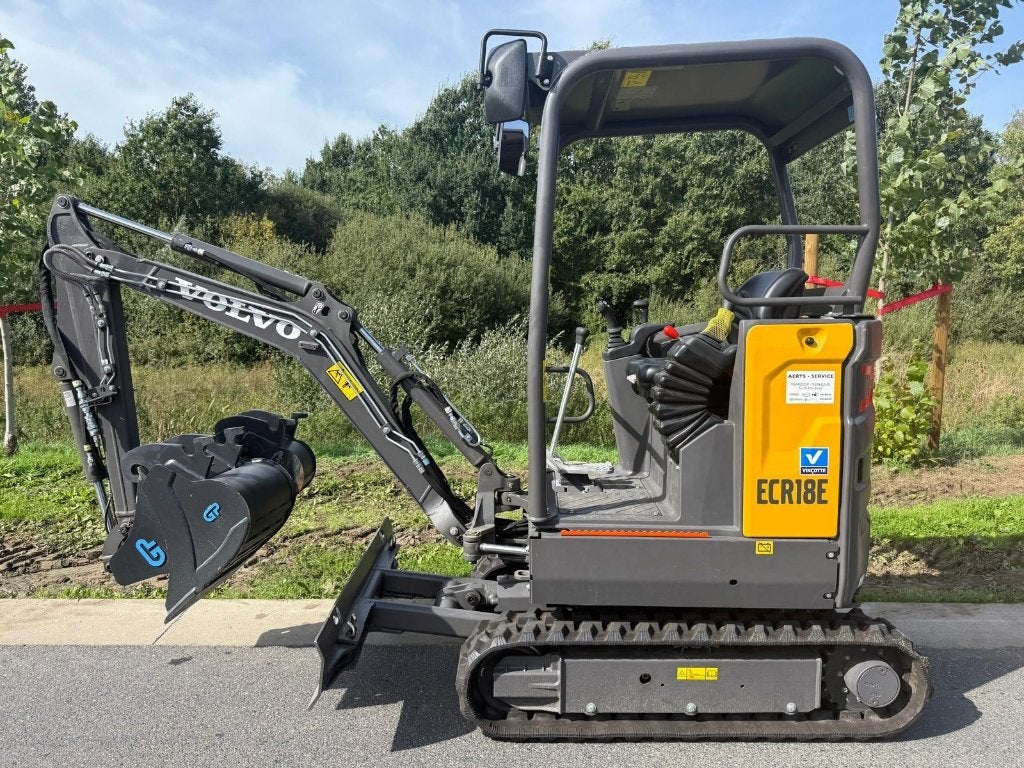 Volvo Minigraver ECR18E        0554, Zakelijke goederen, Ophalen