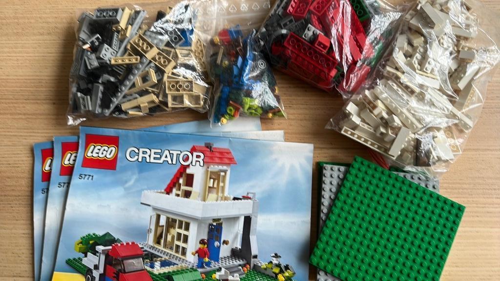 Lego Creator 5771, compleet, Hillside House, Gebruikt, Lego, Compleet, Ophalen of Verzenden