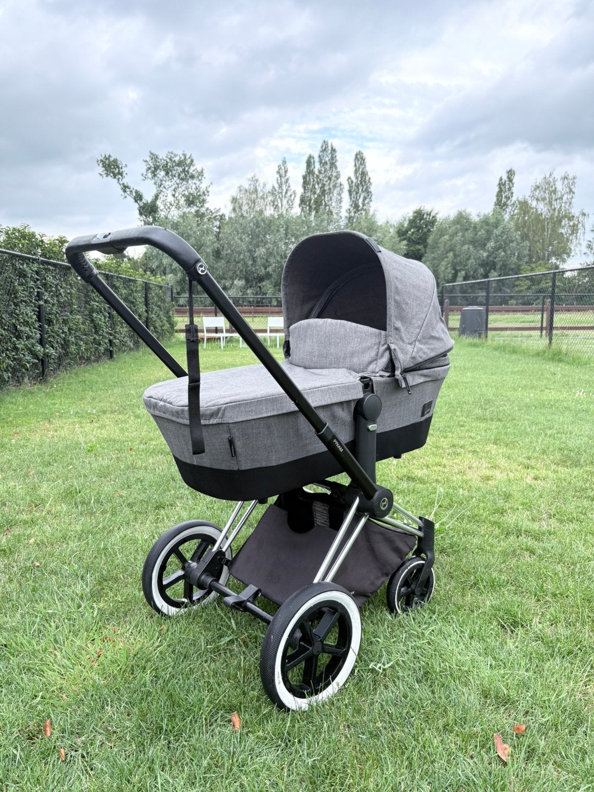 Cybex Priam kinderwagen + reiswieg + zitje + accessoires, Ophalen, Gebruikt, Kinderwagen, Overige merken