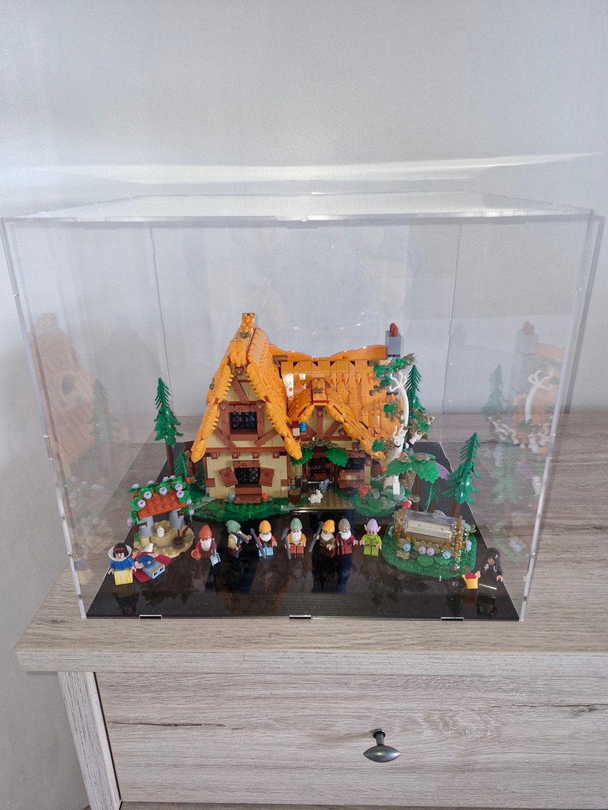 Bouwblokken Disney Het huis van Sneeuwwitje en de 7 dwergen, Ophalen, Compleet, Lego, Disney
