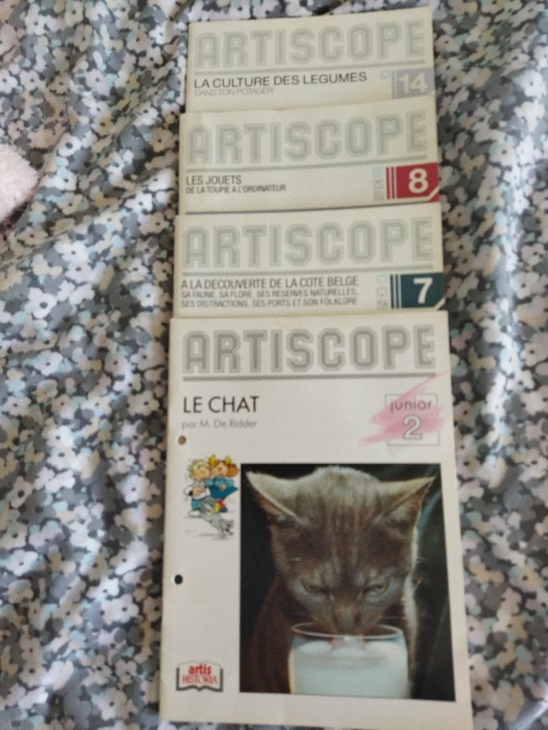 Les artiscopes Artis, Enlèvement ou Envoi, Comme neuf, Livre d'images