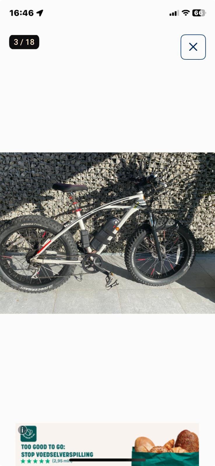 Fiets, Fietsen en Brommers, Ophalen, Zo goed als nieuw