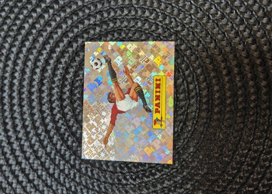 Panini Holografische Voetbal Sticker – Limited Edition, Ophalen of Verzenden