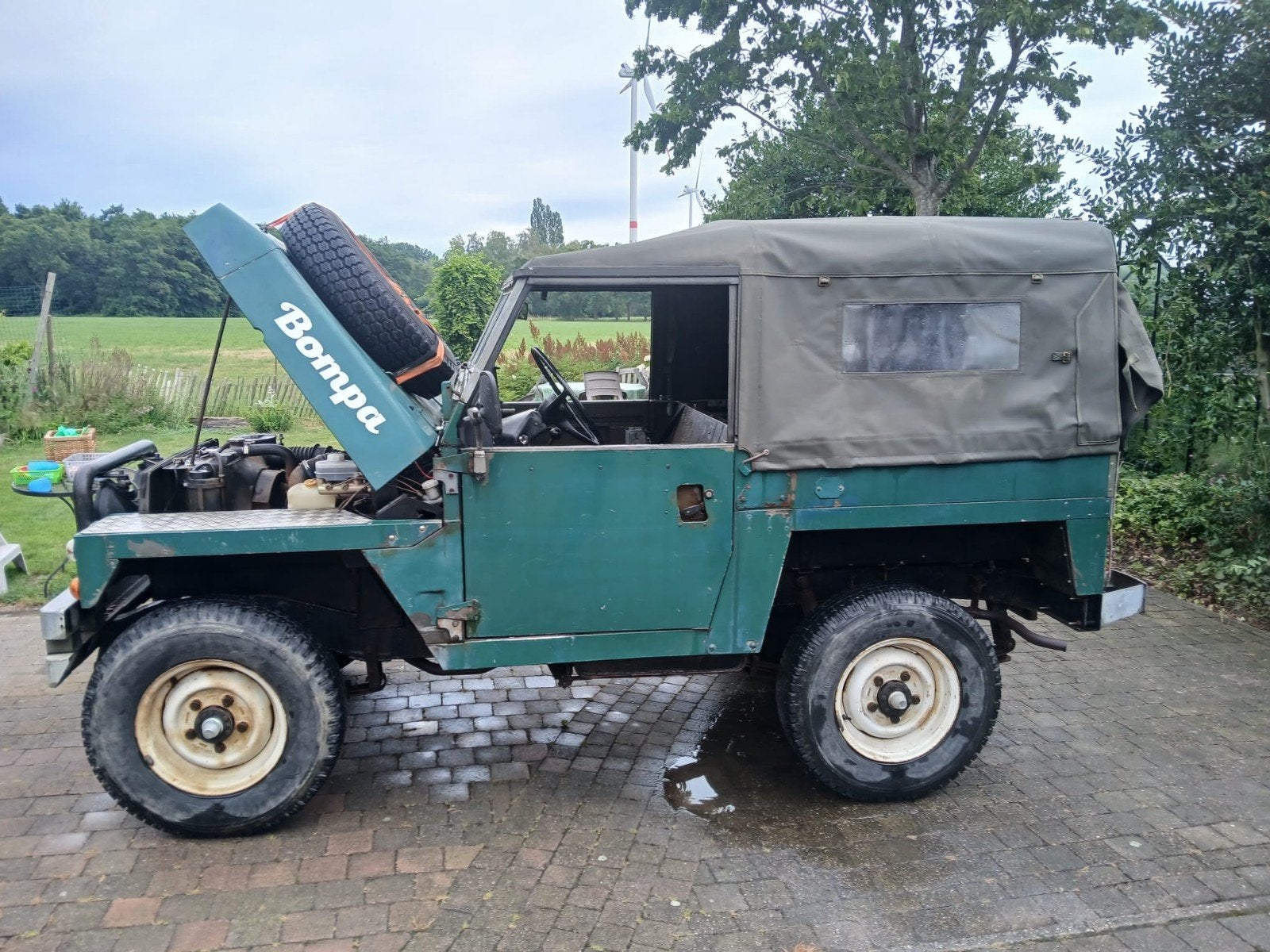 Land Rover serie 3 lightweight 88" pick up, Auto's, Diesel, Particulier, Te koop