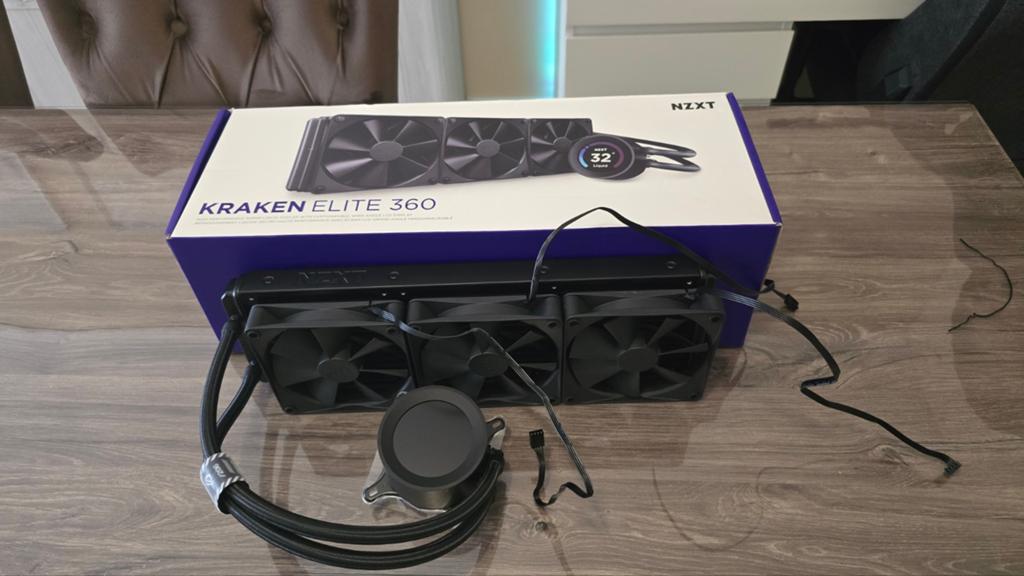 NZXT KRAKEN Elite 360, Computers en Software, Computerkoelers, Ophalen of Verzenden, Gebruikt, Waterkoeling