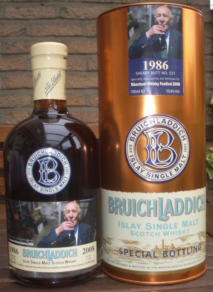 Whisky Bruichladdich 1986, Verzamelen, Overige gebieden, Overige typen, Nieuw, Ophalen of Verzenden