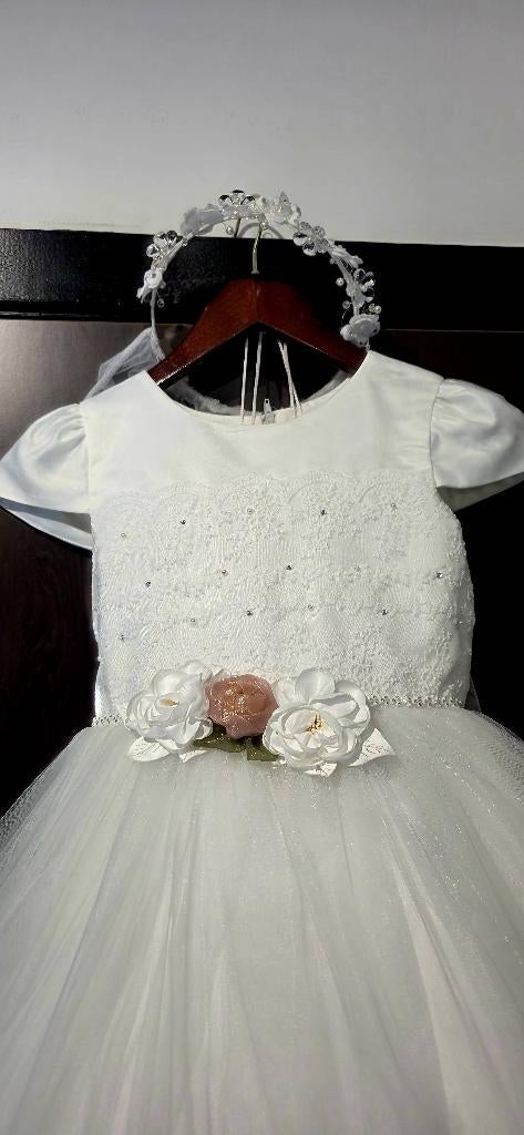 Robe de Communion  Cérémonie, Enlèvement, Comme neuf, Fille, Robe ou Jupe