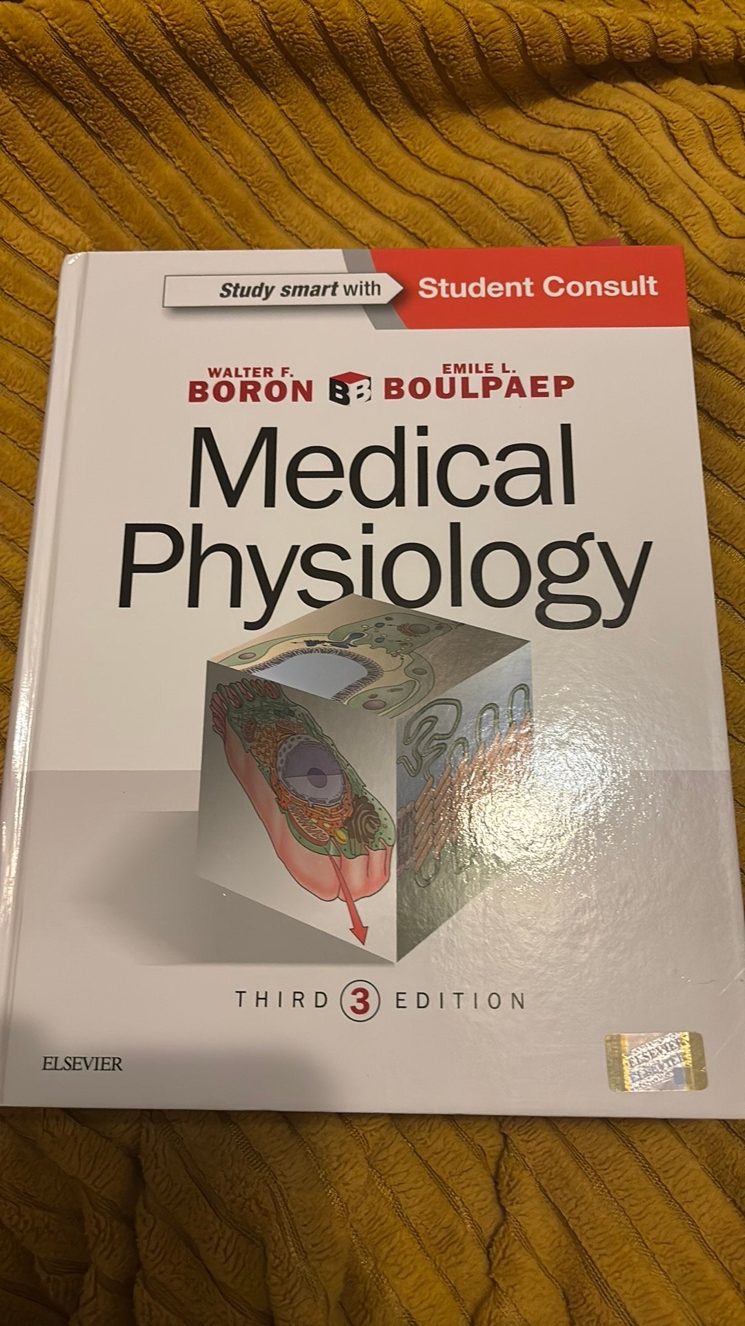 Emile L. Boulpaep - Medical Physiology 3e, Boeken, Ophalen of Verzenden, Zo goed als nieuw, Emile L. Boulpaep