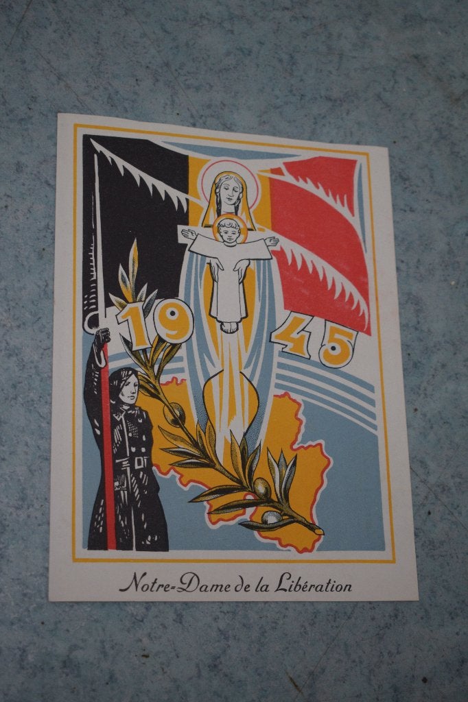 Affiche Bevrijding 1945 Tweede Wereld oorlog WWII, Verzamelen, Ophalen of Verzenden