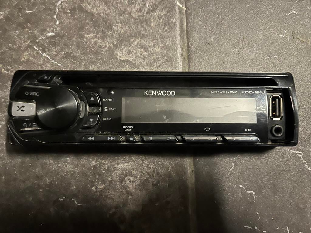 Autoradio Kenwood d’occasion, Enlèvement, Utilisé