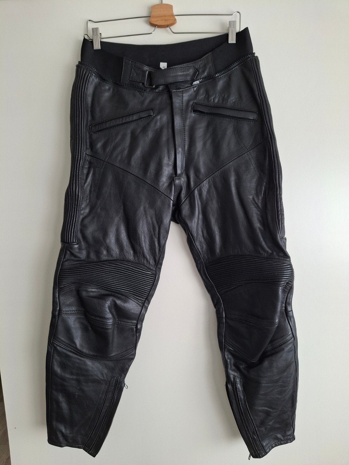 Lederen motorbroek heren maat 52, Ophalen, Heren