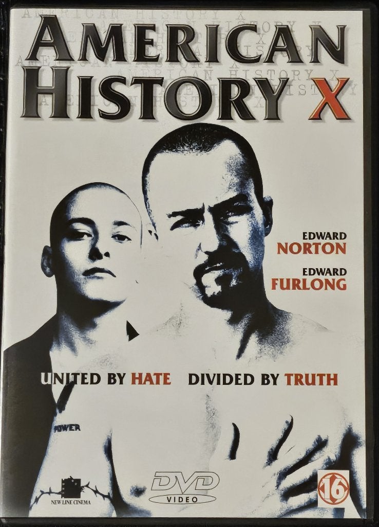 *American History X (1998), Cd's en Dvd's, Ophalen of Verzenden, Zo goed als nieuw, Engels, Nederlands