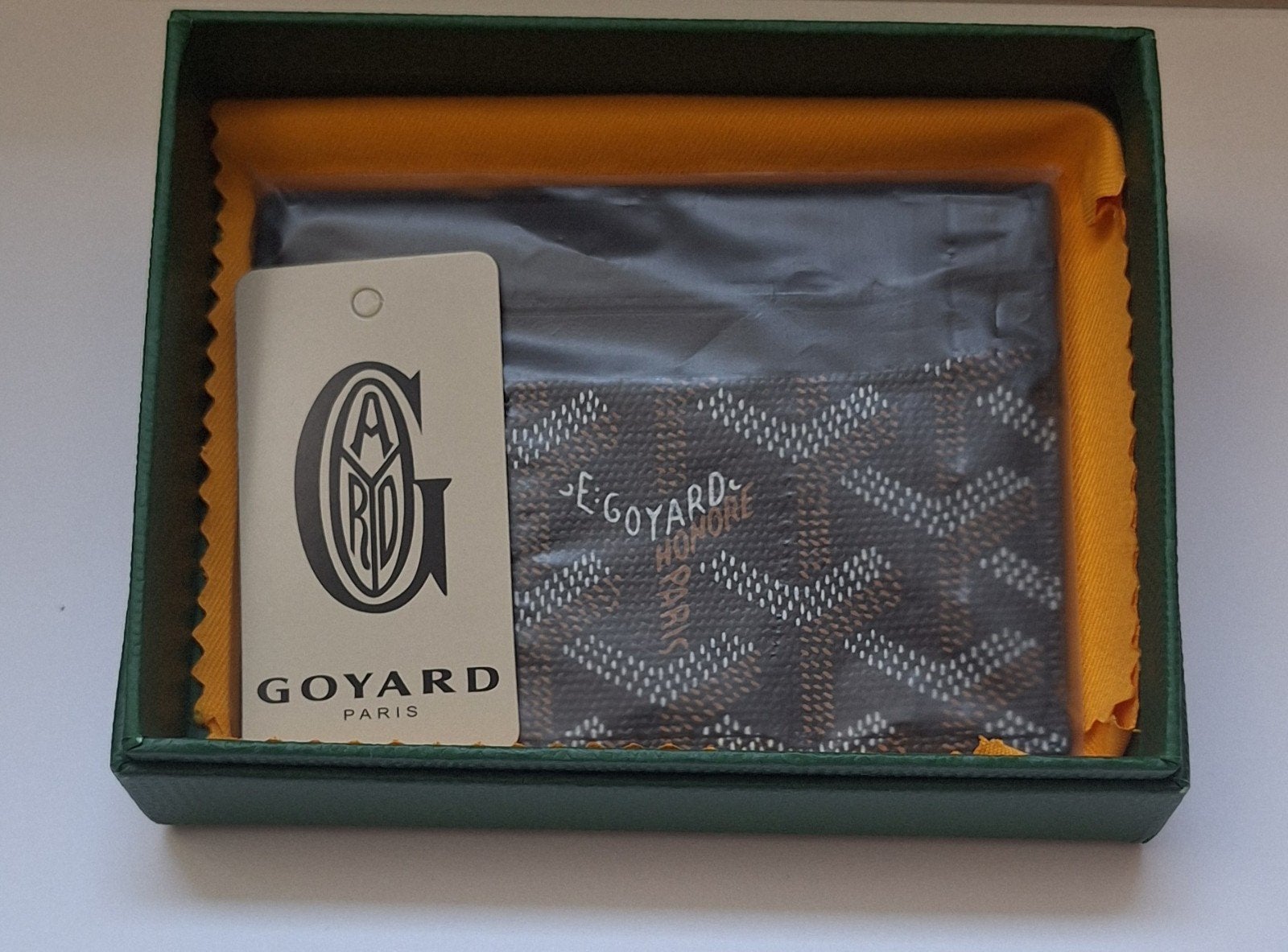 Pochette / porte-cartes Goyard Paris, Made in France., Bijoux, Sacs & Beauté, Porte-monnaie & Portefeuilles, Blanc