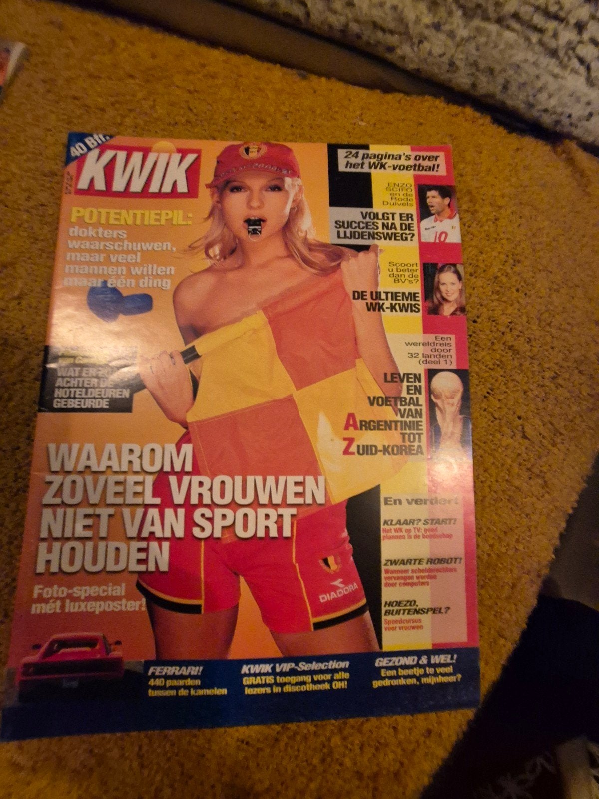 kwik magazine vanessa, Verzenden