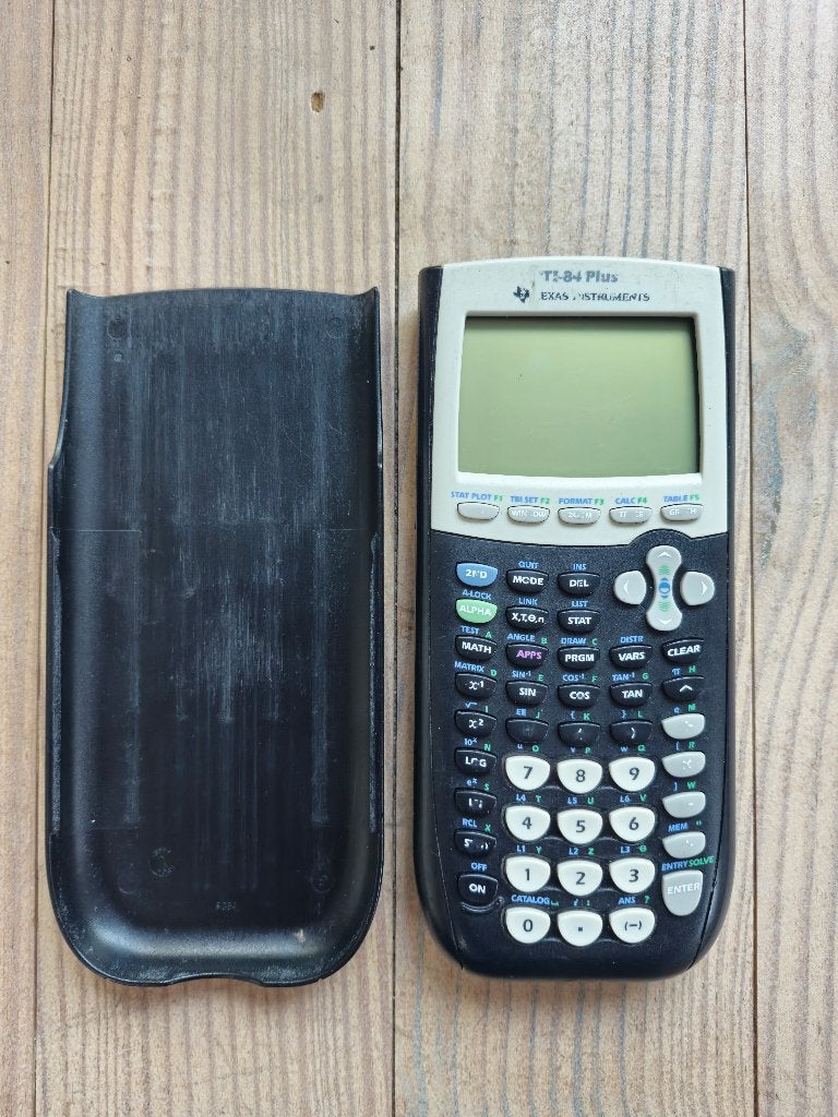 TI-84 Plus Graphing Calculator, Ophalen, Grafische rekenmachine, Gebruikt