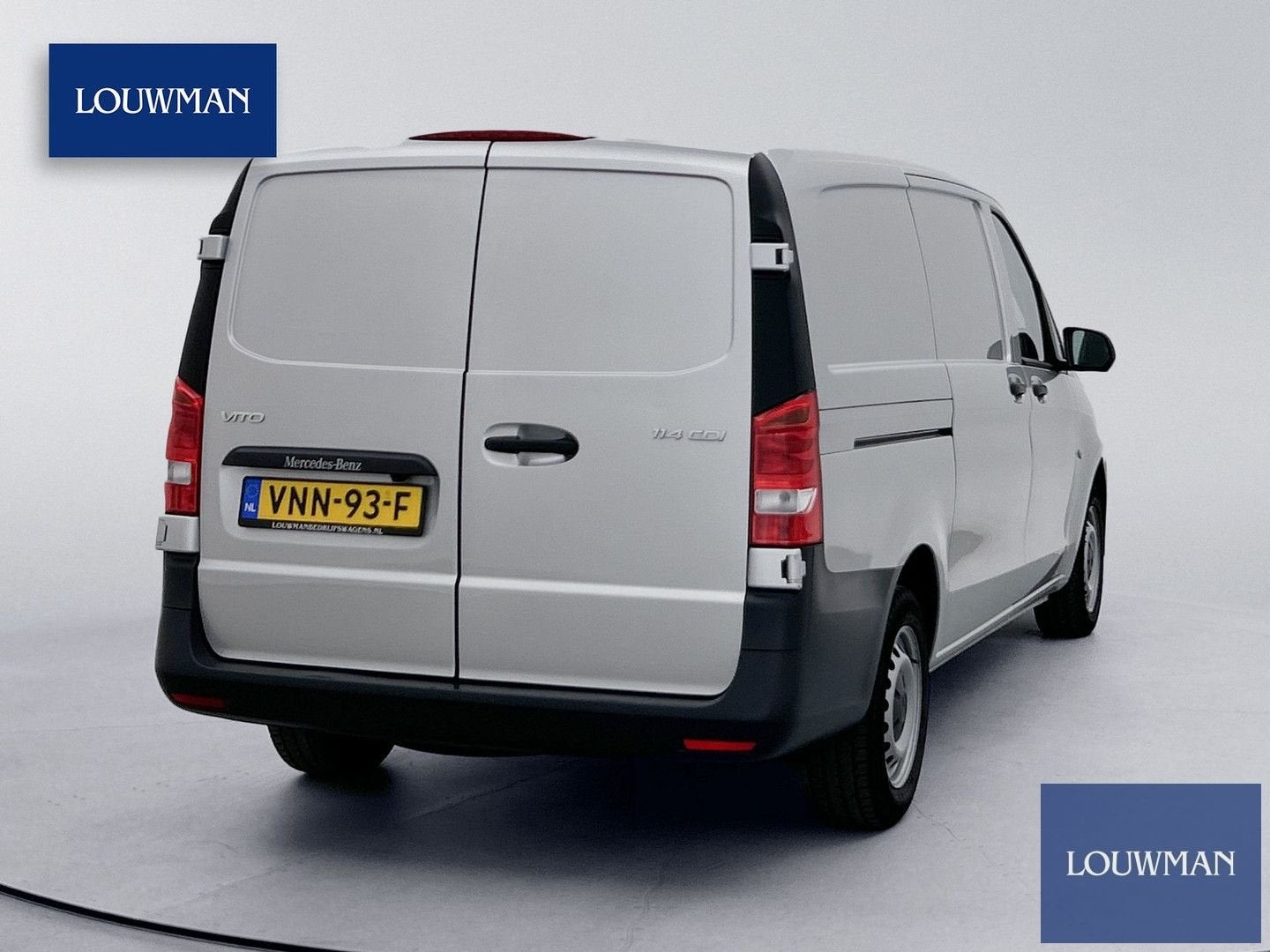 Mercedes-Benz Vito 114 CDI Lang Automaat Betimmering Cruise, Automaat, Mercedes-Benz, Bedrijf, Zilver of Grijs