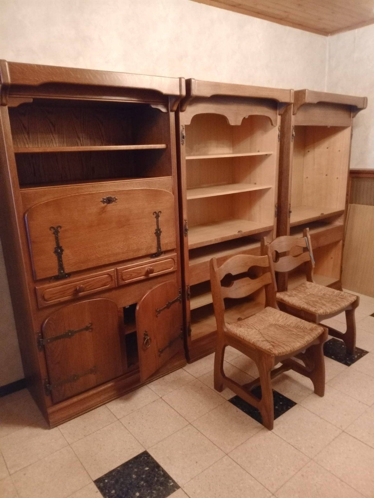 Gratuit salle à manger complète, Maison & Meubles, Salles à manger complètes, Enlèvement, Utilisé, 4 à 6 chaises