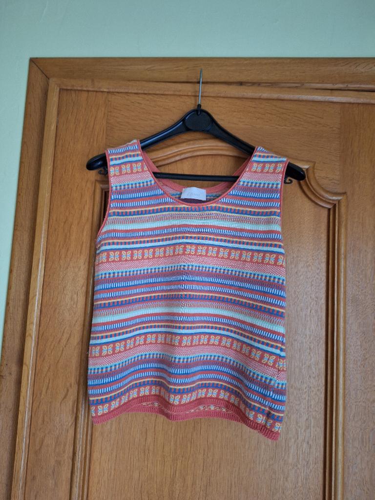 Débardeur tons oranges à ligne - taille 40, Kleding | Dames, Blouses en Tunieken, Oranje, Gedragen, Etam, Ophalen