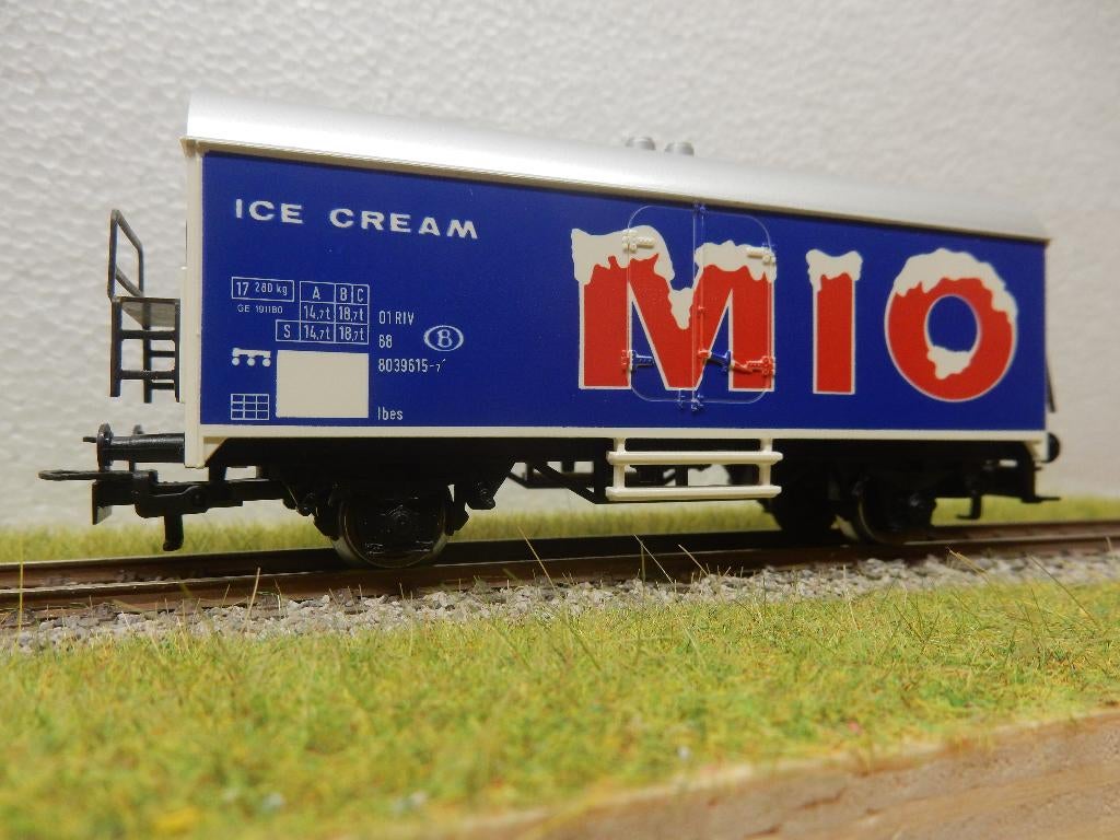 Marklin 4415-15 Belgische koelwagen VVP, Wisselstroom, Wagon, Ophalen of Verzenden, Zo goed als nieuw