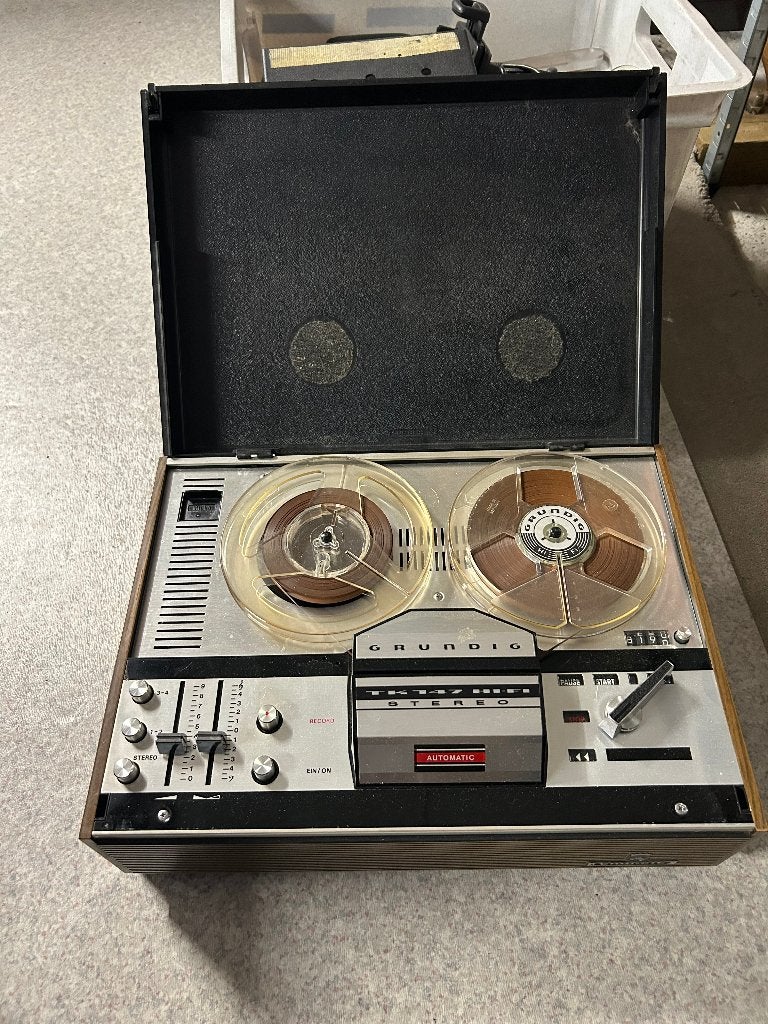 Taperecorder Grundig, TV, Hi-fi & Vidéo, Enregistreurs audio, Enlèvement, Magnétophone, Avec protection anti-poussière