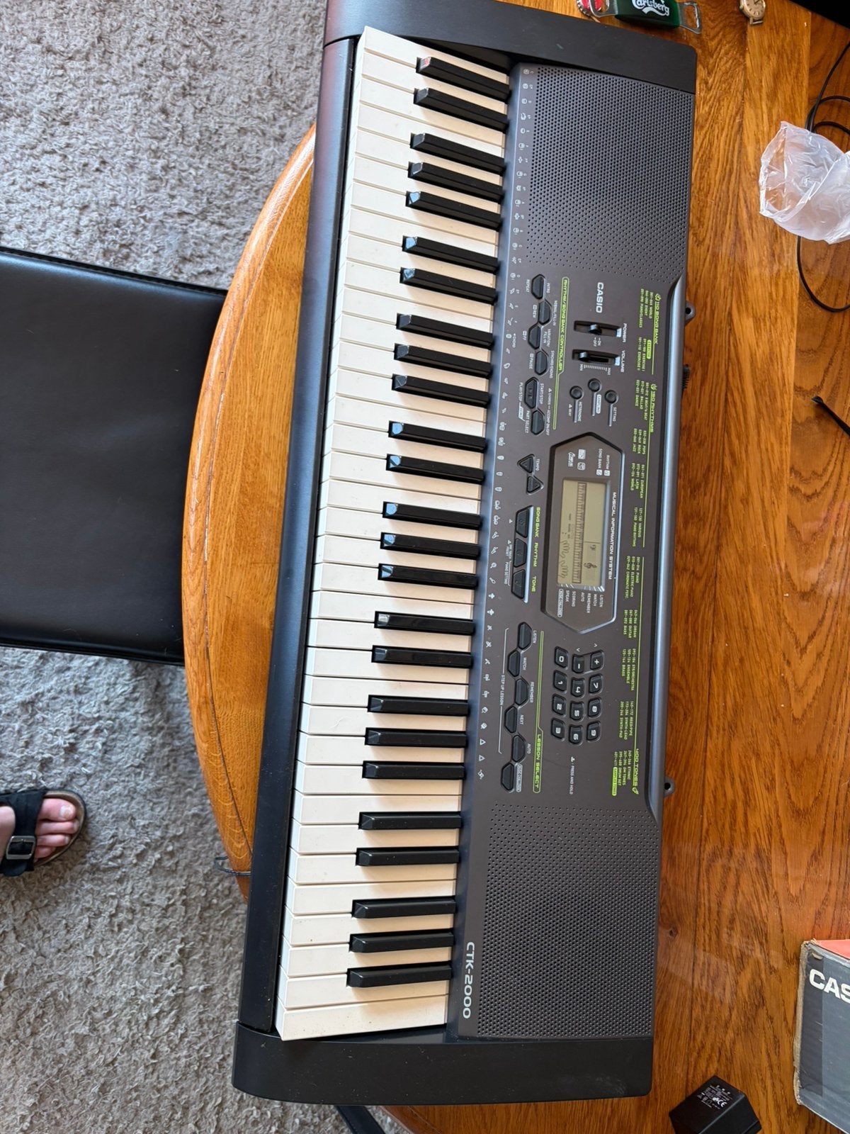 Casio keyboard ctk-2000, Muziek en Instrumenten, Keyboards, Ophalen, Zo goed als nieuw, Casio