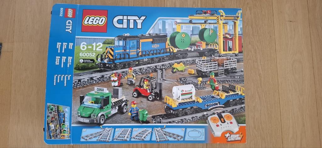 LEGO 60052 vrachttrein + lego 7895 + lego 7599 + lego treinv, Kinderen en Baby's, Speelgoed | Duplo en Lego, Lego, Ophalen of Verzenden