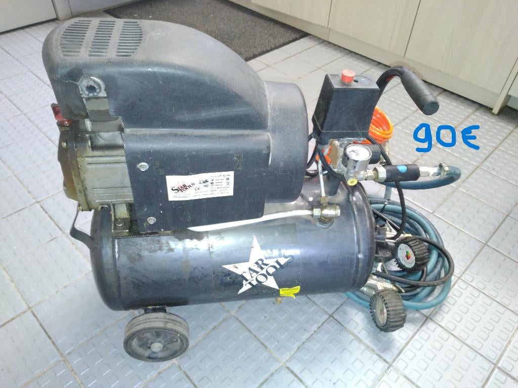 supercharger, Bricolage & Construction, Compresseurs, Moins de 25 litres, Enlèvement, Mobile, Utilisé