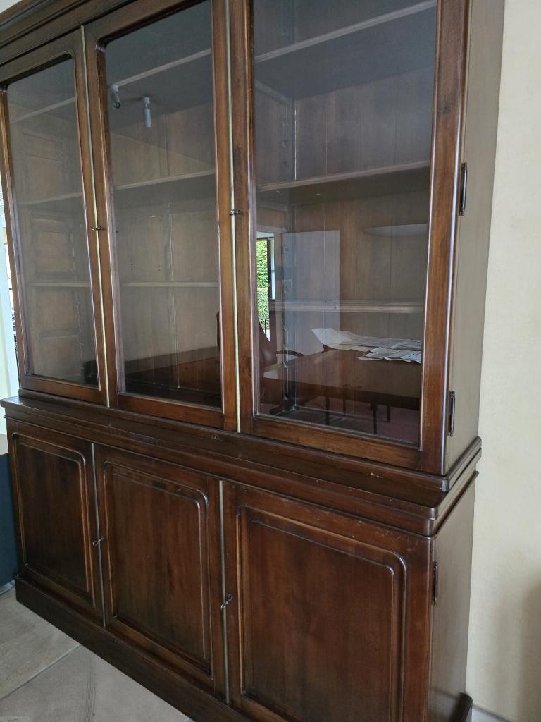 vitrinekast, Ophalen, Gebruikt, Glas, 150 tot 200 cm