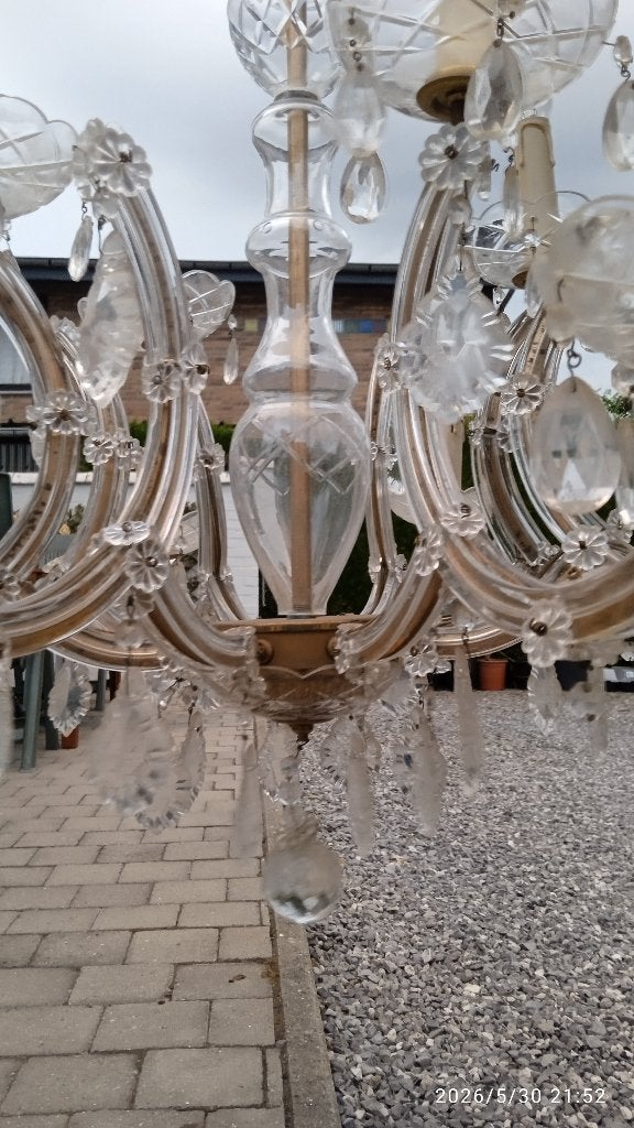 Lustre vintage, Maison & Meubles, Lampes | Lustres, Enlèvement ou Envoi