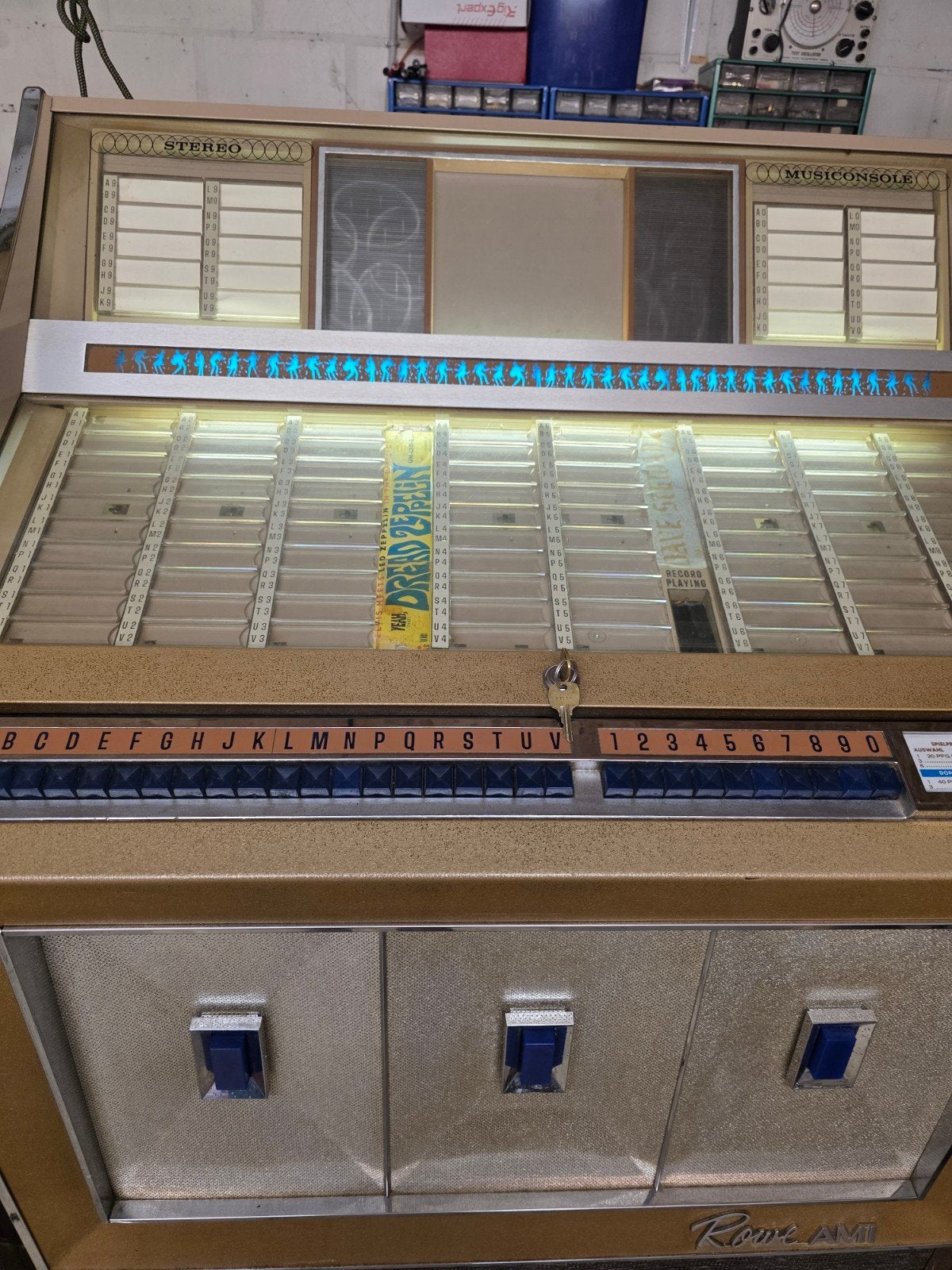 Rowe-Ami jukebox,speelt niet, Enlèvement, Ami