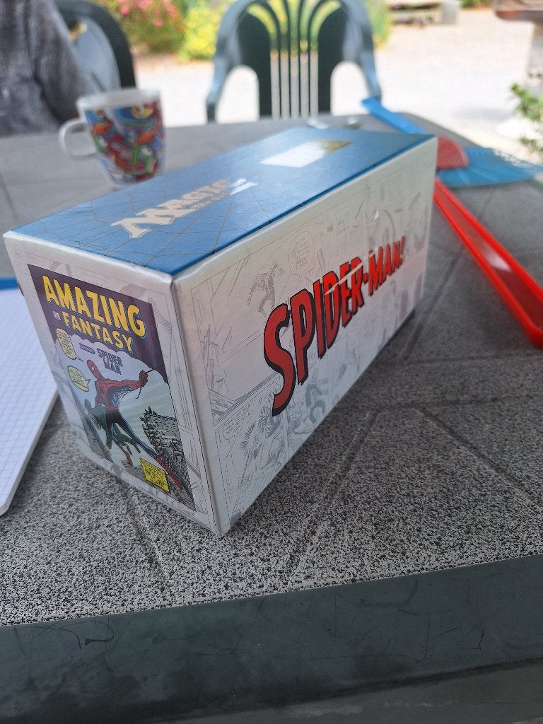 Magic the gathering spiderman, Hobby en Vrije tijd, Ophalen of Verzenden, Zo goed als nieuw