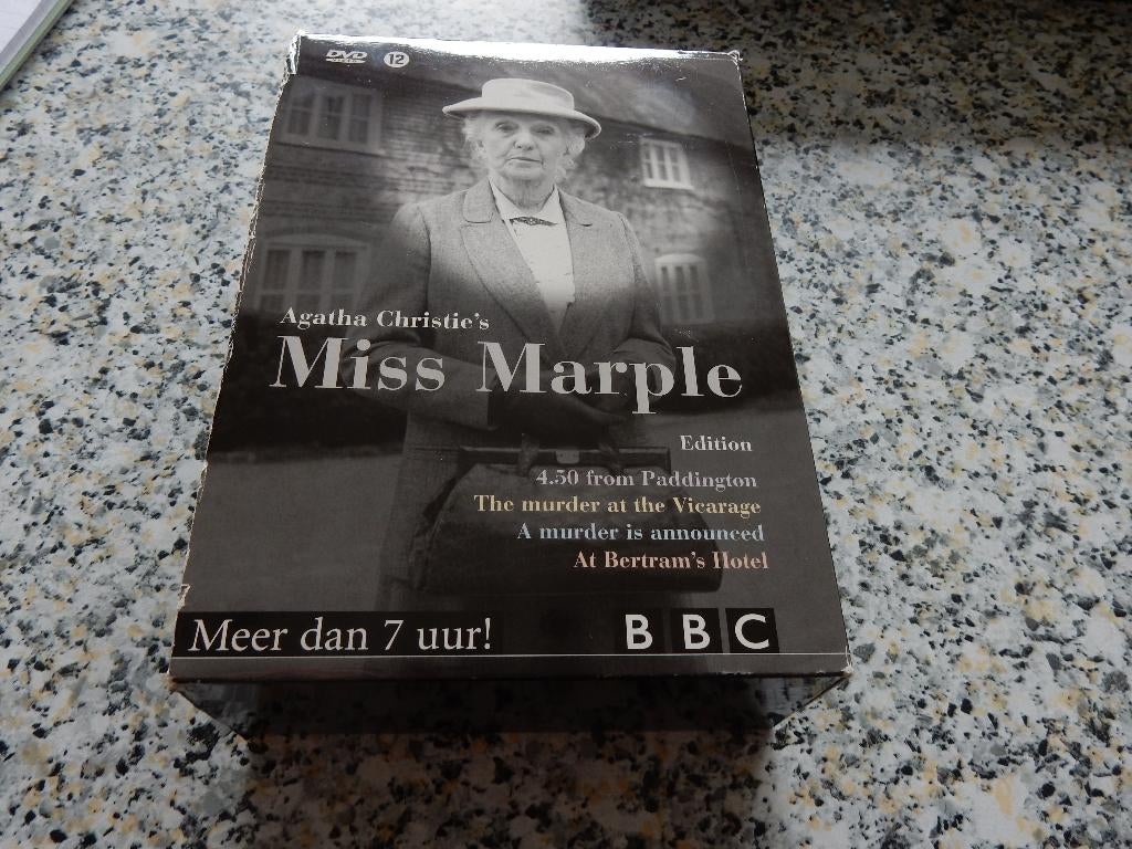 nr.2498 - Dvd boxen: miss marple - €6/stuk, Cd's en Dvd's, Vanaf 12 jaar, Ophalen of Verzenden, Detective en Krimi, Boxset