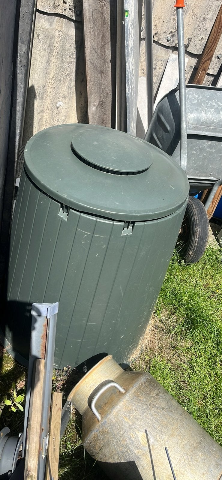 Compostbak, Ophalen, Zo goed als nieuw