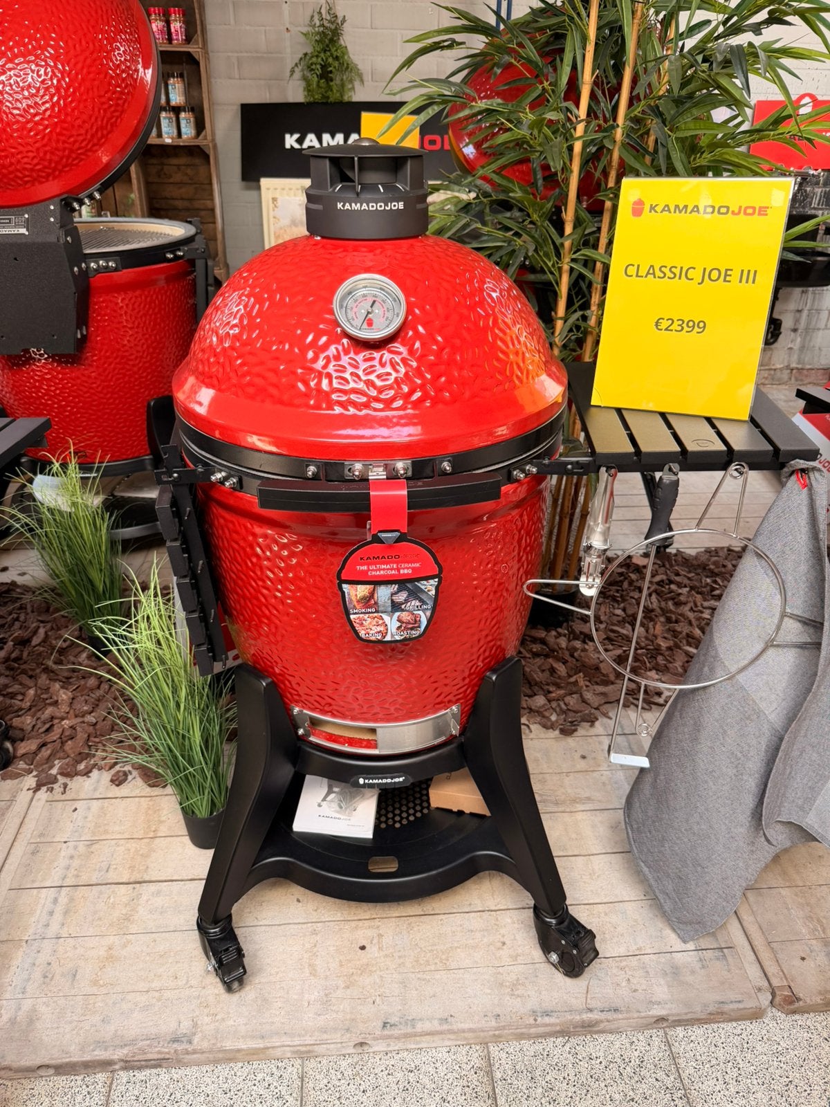 Kamado Joe Classic Joe 3 NIEUW, Tuin en Terras, Ophalen, Nieuw