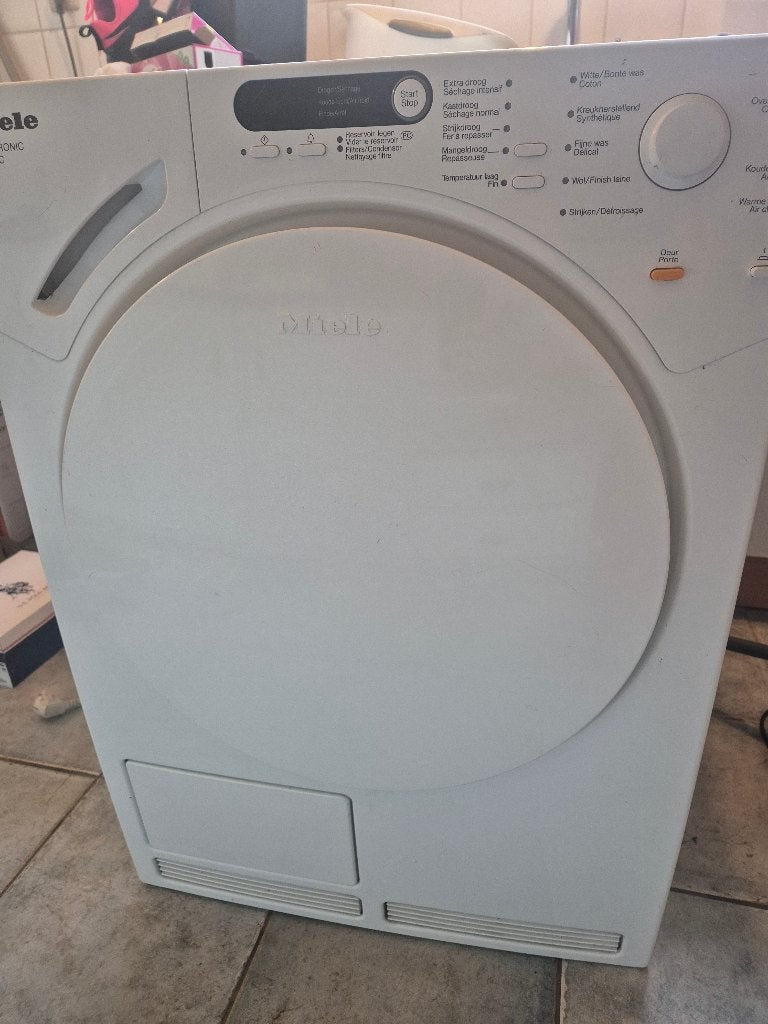 Miele T 7644 C droogkast – goede werkende staat, Elektronische apparatuur, Ophalen, 6 tot 8 kg, Gebruikt, Voorlader