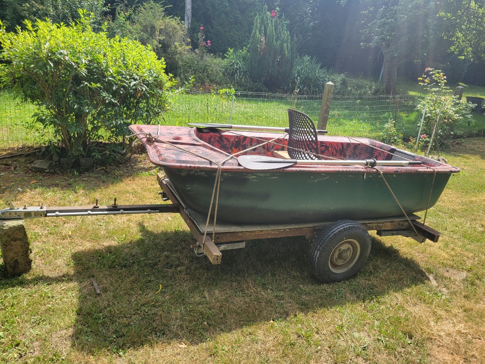 Barque + remorque, Enlèvement, Remorque