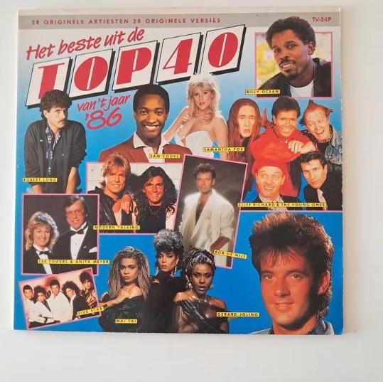 Het beste uit de top 40 van 1986 dubbele LP 2, Cd's en Dvd's, Ophalen, Gebruikt, 12 inch, Pop